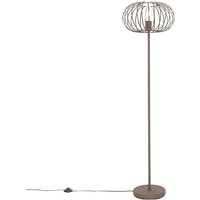 Design-Stehleuchte Rostbraun Draht - Johanna von QAZQA