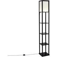 Design-Stehleuchte Schwarz-Weiß inkl. LED - Nea von QAZQA