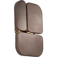Design Wandleuchte Bronze 3-flammig - Planes von QAZQA