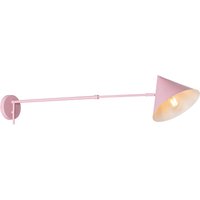 Designer-Wandleuchte rosa verstellbar - Triangolo von QAZQA
