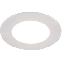 Einbauleuchte weiß inkl. Dim-to-Warm led 7W IP65 - Blanca von QAZQA