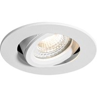 Einbauleuchte weiß schwenkbar 6,5 cm inkl. led IP54 Ultra Slim - Pupil Einbauleuchte weiß schwenkbar 6,5 cm inkl. led IP54 Ultra Slim - Pupil von QAZQA
