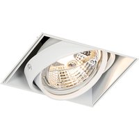 Einbaustrahler weiß GU10 AR70 ohne Rand - Oneon Einbaustrahler weiß GU10 AR70 ohne Rand - Oneon von QAZQA