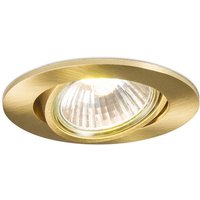Eingebauter Spot kippt Gold - Cisco Eingebauter Spot kippt Gold - Cisco von QAZQA