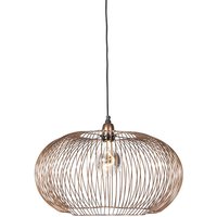 Industrielle Hängelampe Kupfer 49 cm - Finn von QAZQA