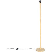 Ländliche Stehlampe aus Holz ohne Schirm - Mels von QAZQA