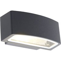 Moderne Außenwandleuchte Graphit 14,3 cm IP44 - Latina Moderne Außenwandleuchte Graphit 14,3 cm IP44 - Latina von QAZQA