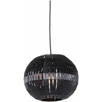 Moderne Hängelampe schwarz 30 cm - Zoë Moderne Hängelampe schwarz 30 cm - Zoë von QAZQA