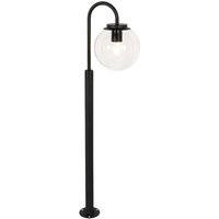 Moderne Laterne schwarz mit Klarglas 104 cm IP44 - Sfera Moderne Laterne schwarz mit Klarglas 104 cm IP44 - Sfera von QAZQA