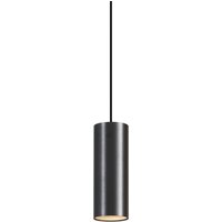 Moderne Pendelleuchte Gunmetal GU10 50mm - Tubo Moderne Pendelleuchte Gunmetal GU10 50mm - Tubo von QAZQA