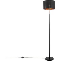 Moderne Stehlampe schwarz mit Gold - vt 1 Moderne Stehlampe schwarz mit Gold - vt 1 von QAZQA