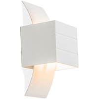 Moderne Wandlampe weiß - Amy von QAZQA