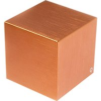 Moderne Wandleuchte Kupfer - Cube von QAZQA