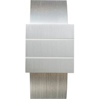 Moderne Wandleuchte aluminium - Amy von QAZQA