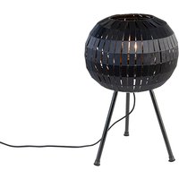 Modernes Tischlampen-Stativ schwarz - Zoë von QAZQA