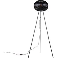 Modernes Stehlampen-Stativ schwarz - Zoë von QAZQA