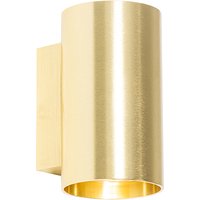 Moderne Wandleuchte Gold rund - Sandy von QAZQA