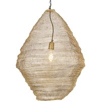 Orientalische Hängelampe Gold 60 cm - Nidum von QAZQA