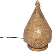 Orientalische Tischlampe Gold 26 cm - Mowgli Orientalische Tischlampe Gold 26 cm - Mowgli von QAZQA