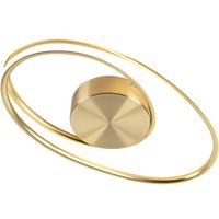 Design Deckenleuchte Gold inkl. led 3 Stufen dimmbar - Rowan von QAZQA