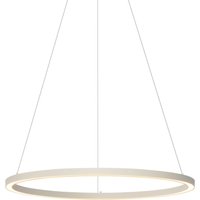 Design Hängelampe Beige 80cm inkl. led 3-Stufen Dimmbar - Girello von QAZQA