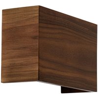 Smarte Wandleuchte Nussbaumholz 24 cm inkl. Wifi G9 - Otan von QAZQA