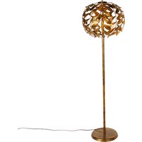 Vintage Stehlampe Antik Gold 45 cm 4-flammig - Linde von QAZQA