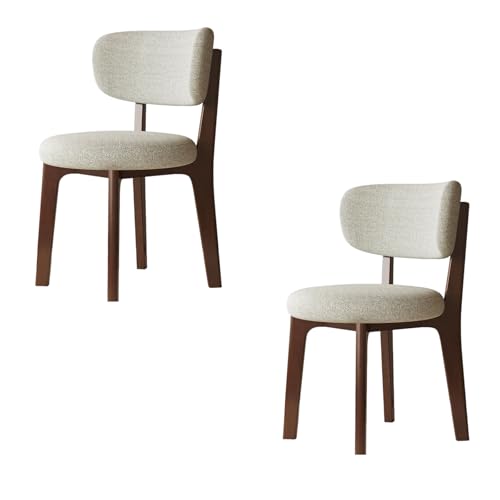 Esszimmerstühle aus Holz, 2er-/4er-/6er-Set – Polsterstühle im Mid-Century-Modern-Stil, Stoff aus Baumwolle und Leinen. Der Stuhlbezug ist abnehmbar und waschbar, für Küche, Wohnzimmer und Esszim Esszimmerstühle aus Holz, 2er-/4er-/6er-Set – Polsterstühle im Mid-Century-Modern-Stil, Stoff aus Baumwolle und Leinen. Der Stuhlbezug ist abnehmbar und waschbar, für Küche, Wohnzimmer und Esszim von QAZXDRFG
