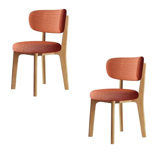 Esszimmerstühle aus Holz, 2er-/4er-/6er-Set – Polsterstühle im Mid-Century-Modern-Stil, Stoff aus Baumwolle und Leinen. Der Stuhlbezug ist abnehmbar und waschbar, für Küche, Wohnzimmer und Esszim Esszimmerstühle aus Holz, 2er-/4er-/6er-Set – Polsterstühle im Mid-Century-Modern-Stil, Stoff aus Baumwolle und Leinen. Der Stuhlbezug ist abnehmbar und waschbar, für Küche, Wohnzimmer und Esszim von QAZXDRFG