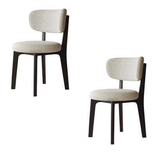 Esszimmerstühle aus Holz, 2er-/4er-/6er-Set – Polsterstühle im Mid-Century-Modern-Stil, Stoff aus Baumwolle und Leinen. Der Stuhlbezug ist abnehmbar und waschbar, für Küche, Wohnzimmer und Esszim Esszimmerstühle aus Holz, 2er-/4er-/6er-Set – Polsterstühle im Mid-Century-Modern-Stil, Stoff aus Baumwolle und Leinen. Der Stuhlbezug ist abnehmbar und waschbar, für Küche, Wohnzimmer und Esszim von QAZXDRFG