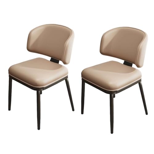 QAZXDRFG Esszimmerstühle, 2er-Set, Lounge-Esszimmerstuhl mit gepolsterter Rückenlehne, Kratzfest gegen Katzen, robust, einfach zu montieren, geeignet für Wohnzimmer, Esszimmer, Freizeitbereich usw. QAZXDRFG Esszimmerstühle, 2er-Set, Lounge-Esszimmerstuhl mit gepolsterter Rückenlehne, Kratzfest gegen Katzen, robust, einfach zu montieren, geeignet für Wohnzimmer, Esszimmer, Freizeitbereich usw. von QAZXDRFG