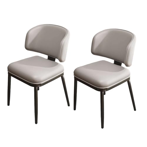 QAZXDRFG Esszimmerstühle, 2er-Set, Lounge-Esszimmerstuhl mit gepolsterter Rückenlehne, Kratzfest gegen Katzen, robust, einfach zu montieren, geeignet für Wohnzimmer, Esszimmer, Freizeitbereich usw. QAZXDRFG Esszimmerstühle, 2er-Set, Lounge-Esszimmerstuhl mit gepolsterter Rückenlehne, Kratzfest gegen Katzen, robust, einfach zu montieren, geeignet für Wohnzimmer, Esszimmer, Freizeitbereich usw. von QAZXDRFG