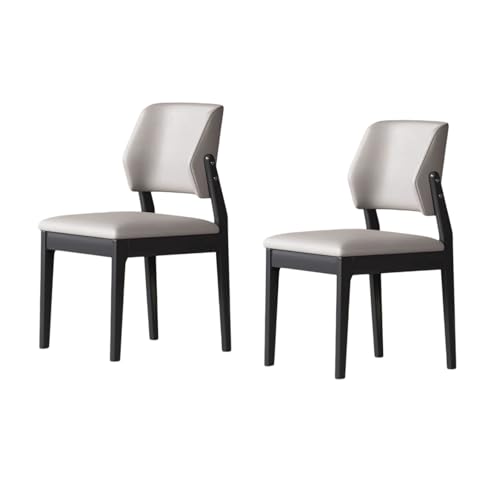 QAZXDRFG Esszimmerstühle, 2er-Set, Lounge-Esszimmerstuhl mit gepolsterter Rückenlehne, Massivholzrahmen, robust, solide, einfach zu montieren, geeignet für Wohnzimmer, Esszimmer, Freizeitbereich usw. QAZXDRFG Esszimmerstühle, 2er-Set, Lounge-Esszimmerstuhl mit gepolsterter Rückenlehne, Massivholzrahmen, robust, solide, einfach zu montieren, geeignet für Wohnzimmer, Esszimmer, Freizeitbereich usw. von QAZXDRFG