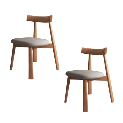 QAZXDRFG Esszimmerstühle aus Holz, 2er-/4er-/6er-Set – Moderne Polsterstühle im Mid-Century-Stil, Bequeme Rückenlehne für Küche, Wohnzimmer, Esszimmer, helles Walnussholz + Dunkelgrau, 2 Stück QAZXDRFG Esszimmerstühle aus Holz, 2er-/4er-/6er-Set – Moderne Polsterstühle im Mid-Century-Stil, Bequeme Rückenlehne für Küche, Wohnzimmer, Esszimmer, helles Walnussholz + Dunkelgrau, 2 Stück von QAZXDRFG