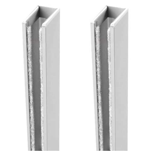 QAZXDRFG Lichtblockierende Streifen für Rollos, ohne Bohren, für Schlafzimmer, Fenster 30, 55, 70, 95, 110, 135, 150, 180 l, Lückenrollos, 2 Stück, 120 cm, 2 Stück von QAZXDRFG
