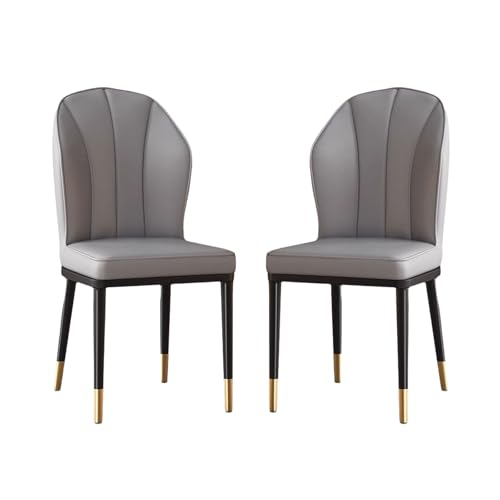 QAZXDRFG Moderner Esszimmerstuhl, Stark Belastbare Polsterstühle Mit Beinen, Leder-Esszimmerstuhl Für Erwachsene Schlafzimmer Restaurant Wohnzimmer Büro Couchtische, 2St QAZXDRFG Moderner Esszimmerstuhl, Stark Belastbare Polsterstühle Mit Beinen, Leder-Esszimmerstuhl Für Erwachsene Schlafzimmer Restaurant Wohnzimmer Büro Couchtische, 2St von QAZXDRFG