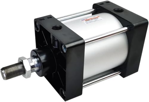 QBGJDOGE Pneumatikzylinderkolben SC80/100/125 mm Bohrung, doppeltwirkend, 25–1000 mm Hub (Hub 200 mm, SC125 (Bohrung 125 mm))(Stroke 250mm,SC100 (Bore 100mm)) von QBGJDOGE