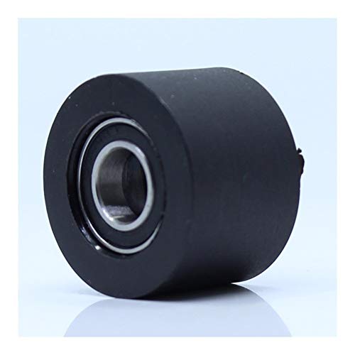 QBGJDOGE Produkte zur Kraftübertragung PU 693-Lager 3 x 15 x 26 mm Welle 3 mm PU-Riemenscheibe Angetriebene Rolle Förderband Doppellager Verschleißfeste Führungsrad-Kugellager(10Pcs) von QBGJDOGE