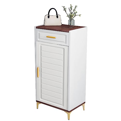 QBGJDOGE Schuhschränke Schuhschrank, Umkleidebank mit kleinem Platzbedarf, Aufbewahrungsschrank(A,40cm*34cm*100cm) von QBGJDOGE