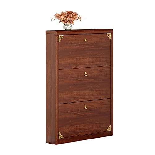 QBGJDOGE Schuhschränke Schuhschrank, schmaler Lagerschrank mit großer Kapazität, minimalistisches Schuhregal im Eingangsbereich(80cm*55cm*115cm) von QBGJDOGE