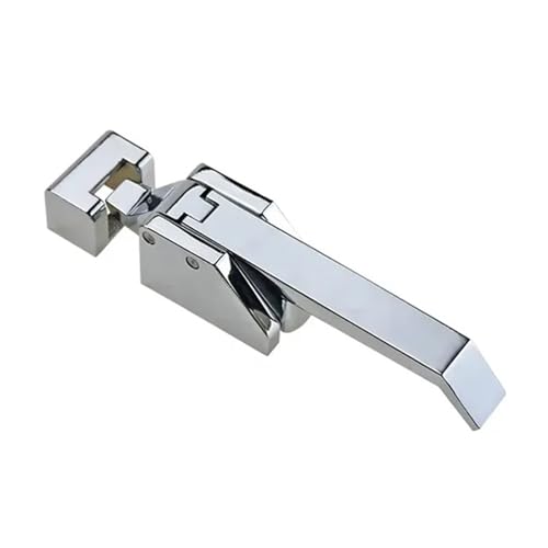 Vakuumdichter Schließgriff aus Zinklegierung for die Kühllagerindustrie, schweres Scharnier for gekühlte Garagentorscharniere, 1 Stück(No Lock Cylinder) von QBGJDOGE