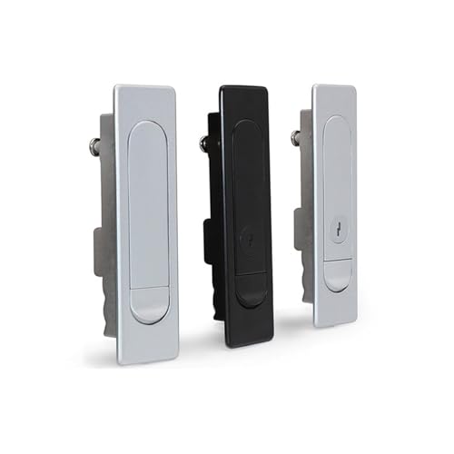 XJJ-MS730 Bouncing Cabinet Plane Lock Schwarz Matt Verteilerkasten Blechkoffer Schaltschrank Gerätekasten Industrieschloss 1St(Matte-1) von QBGJDOGE