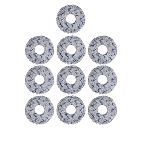QBGKSFHG Wischtuch. Kompatibel Mit Omni T10, T20, Omni T30s. Roboter-Staubsauger-Wischtuch-Zubehörteile(10pcs) von QBGKSFHG