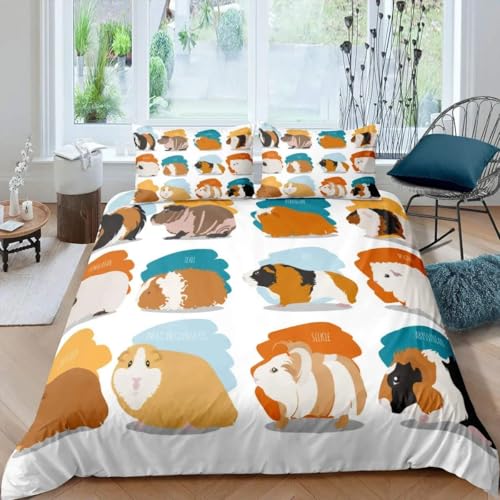 QBIDCSX Bettwäsche 155x220 Bettbezug Set 3teilig Hausratte Bettbezug mit Reißverschluss, Weiche Angenehme Mikrofaser Bettwäsche-Sets für Erwachsene Jugendliche Kinder + 2 Kopfkissenbezug 80x80 cm QBIDCSX Bettwäsche 155x220 Bettbezug Set 3teilig Hausratte Bettbezug mit Reißverschluss, Weiche Angenehme Mikrofaser Bettwäsche-Sets für Erwachsene Jugendliche Kinder + 2 Kopfkissenbezug 80x80 cm von QBIDCSX
