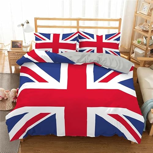 QBIDCSX Bettwäsche 200x200 Union Flag Bettwäsche-Sets mit Reißverschluss Schließung - Weicher Atmungsaktive Mikrofaser Bettbezug 200x200 cm für Babys Kinder + 1 Kissenbezug 80x80 cm Pferd QBIDCSX Bettwäsche 200x200 Union Flag Bettwäsche-Sets mit Reißverschluss Schließung - Weicher Atmungsaktive Mikrofaser Bettbezug 200x200 cm für Babys Kinder + 1 Kissenbezug 80x80 cm Pferd von QBIDCSX