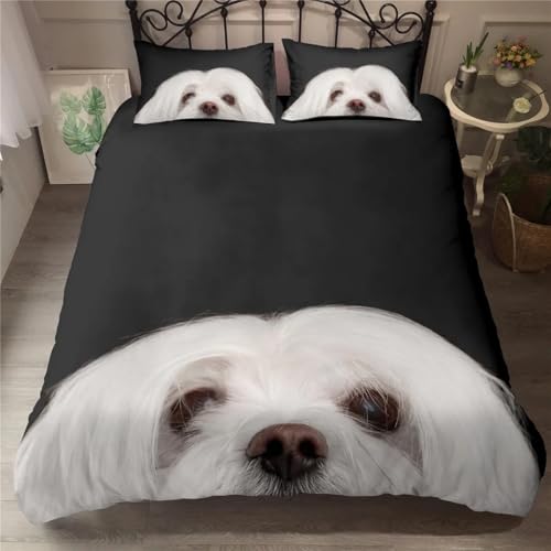 QBIDCSX Bettwäsche 200x220 Pomeranian Bettwäsche-Sets mit Reißverschluss Schließung für Erwachsene Jugendliche Kinder Weicher Atmungsaktive Mikrofaser Bettbezug + 2 Kopfkissenbezug 80x80 cm QBIDCSX Bettwäsche 200x220 Pomeranian Bettwäsche-Sets mit Reißverschluss Schließung für Erwachsene Jugendliche Kinder Weicher Atmungsaktive Mikrofaser Bettbezug + 2 Kopfkissenbezug 80x80 cm von QBIDCSX