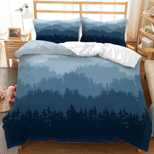 QBIDCSX Bettwäsche 220x240 Mikrofaser - Bettwäsche-Sets 220x240 Wald Bettwäsche-Sets mit Reißverschluss Schließung für Kinder Mädchen Weicher Mikrofaser Bettbezug + 2 Kopfkissenbezug 80x80 cm QBIDCSX Bettwäsche 220x240 Mikrofaser - Bettwäsche-Sets 220x240 Wald Bettwäsche-Sets mit Reißverschluss Schließung für Kinder Mädchen Weicher Mikrofaser Bettbezug + 2 Kopfkissenbezug 80x80 cm von QBIDCSX