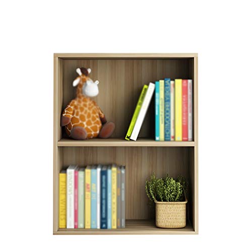 QBKLI Bücherregal, Tischregal, Doppellagiges Bücherregal, frei kombinierbarer Aufbewahrungsschrank, Wohnzimmer-Sofa-Seitenschrank von QBKLI