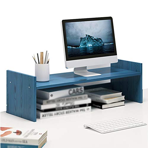 QBKLI -Sling-Bücherregal, Sling-Bücherregal, Desktop-Bücherregal, multifunktional, freie Kombination, kleines Volumen, Holzlager, stark, langlebig, 4 Farben von QBKLI