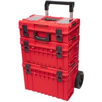 One Cart Profi Set 2.0 red ultra hd Custom + one 350 Profi 2.0 red ultra hd Custom + one 200 Profi 2.0 red ultra hd Custom stapelbar IP66 - Qbrick von QBRICK SYSTEM